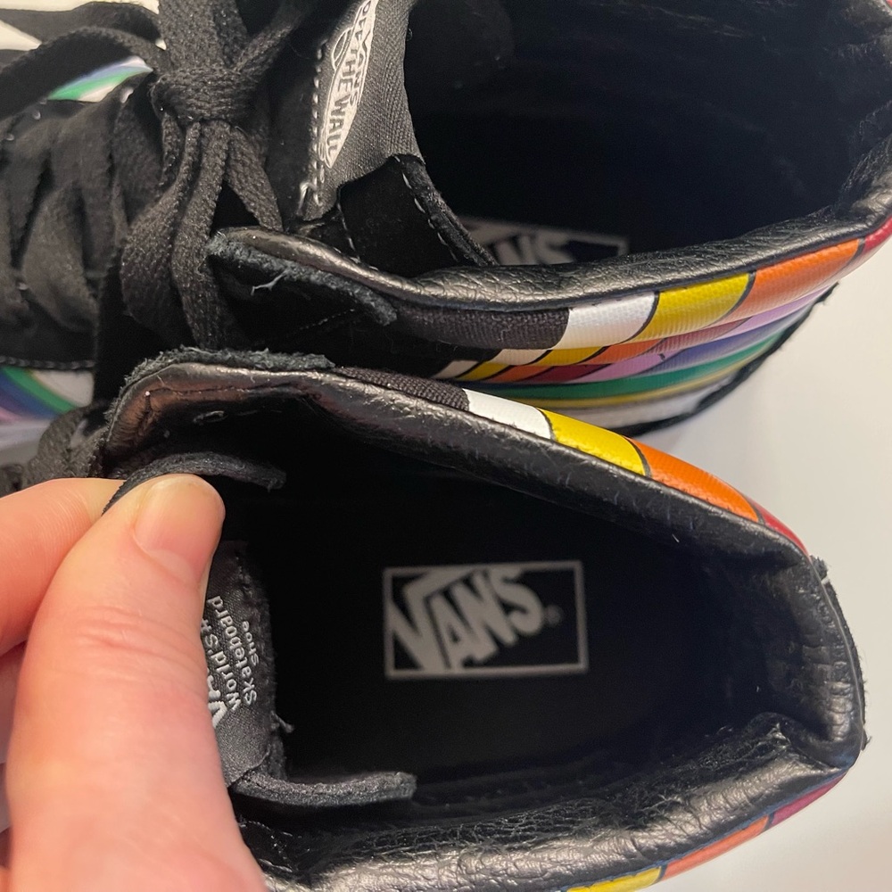 Vans Colorful High-Top Skate Sneakers - Picture 8 of 15